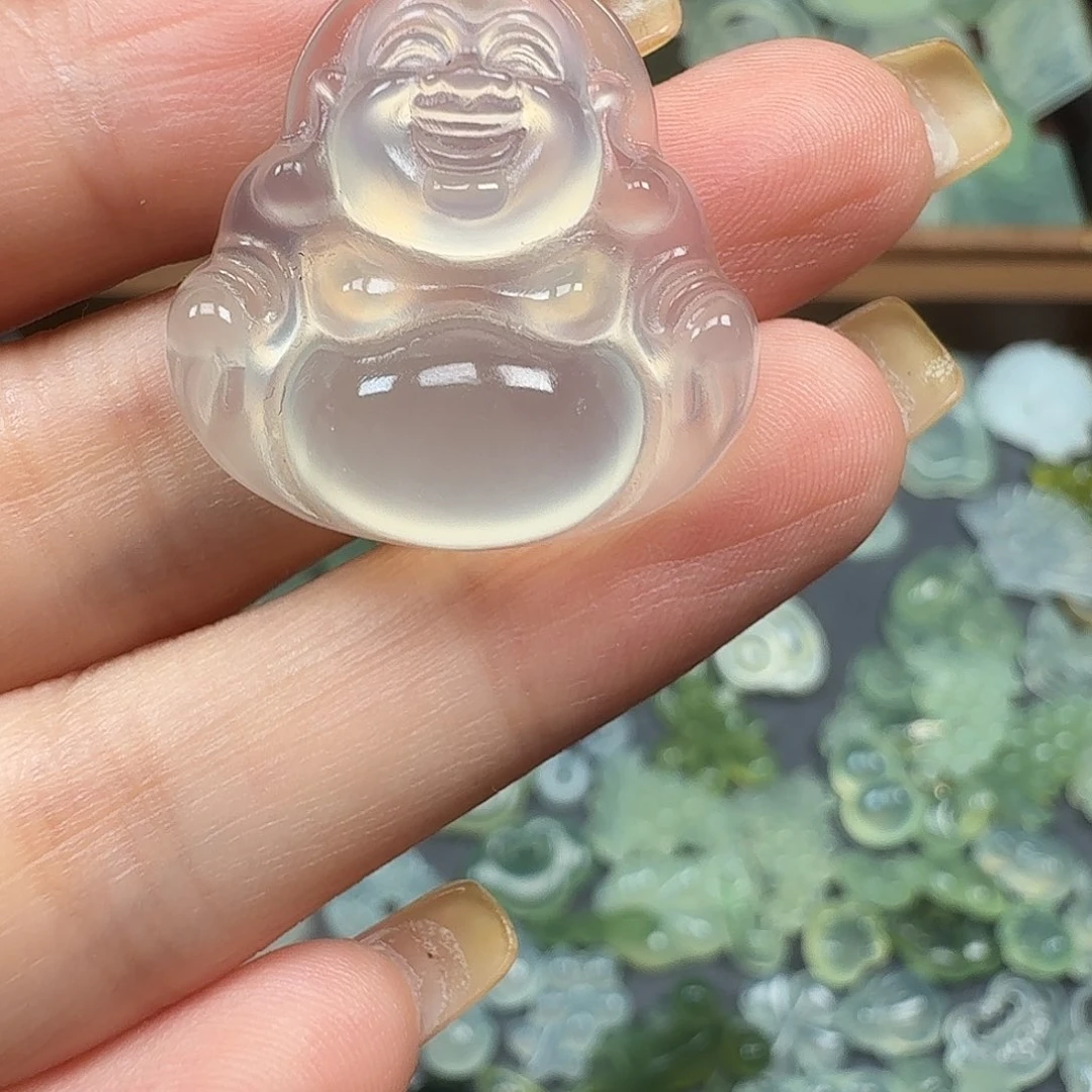 蛇纹石玉未镶嵌颈饰笑*