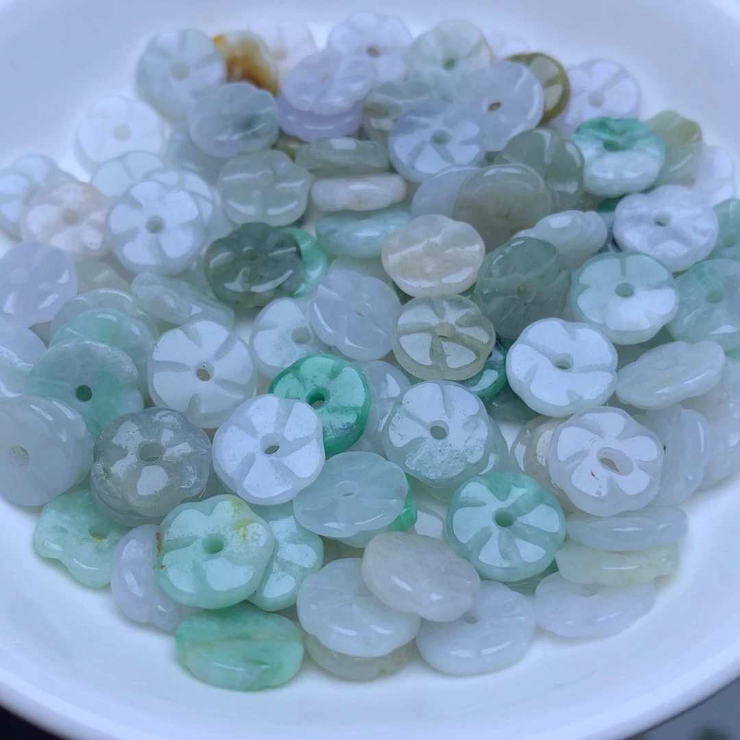 【闪购商品】未镶嵌手链翡翠卡10冰花花50个