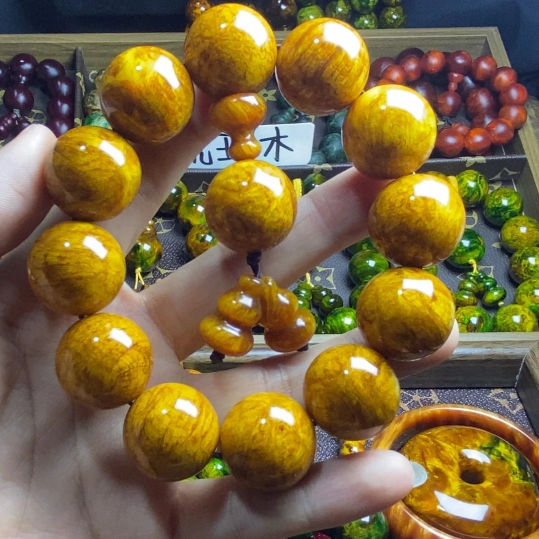 G***饰木质琥珀木2.0尺寸极品金丝蚂蚁腿