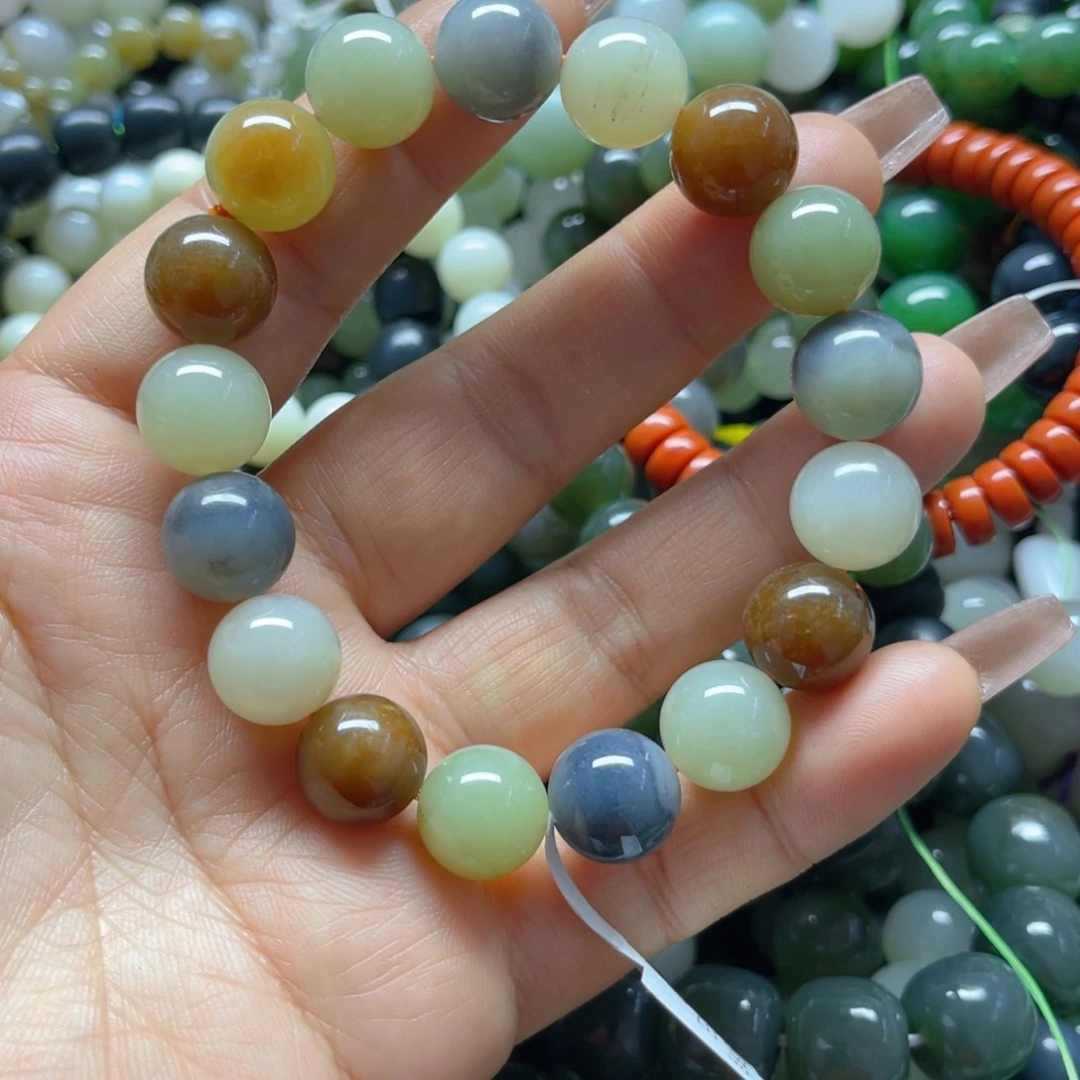 和田玉手链未镶嵌