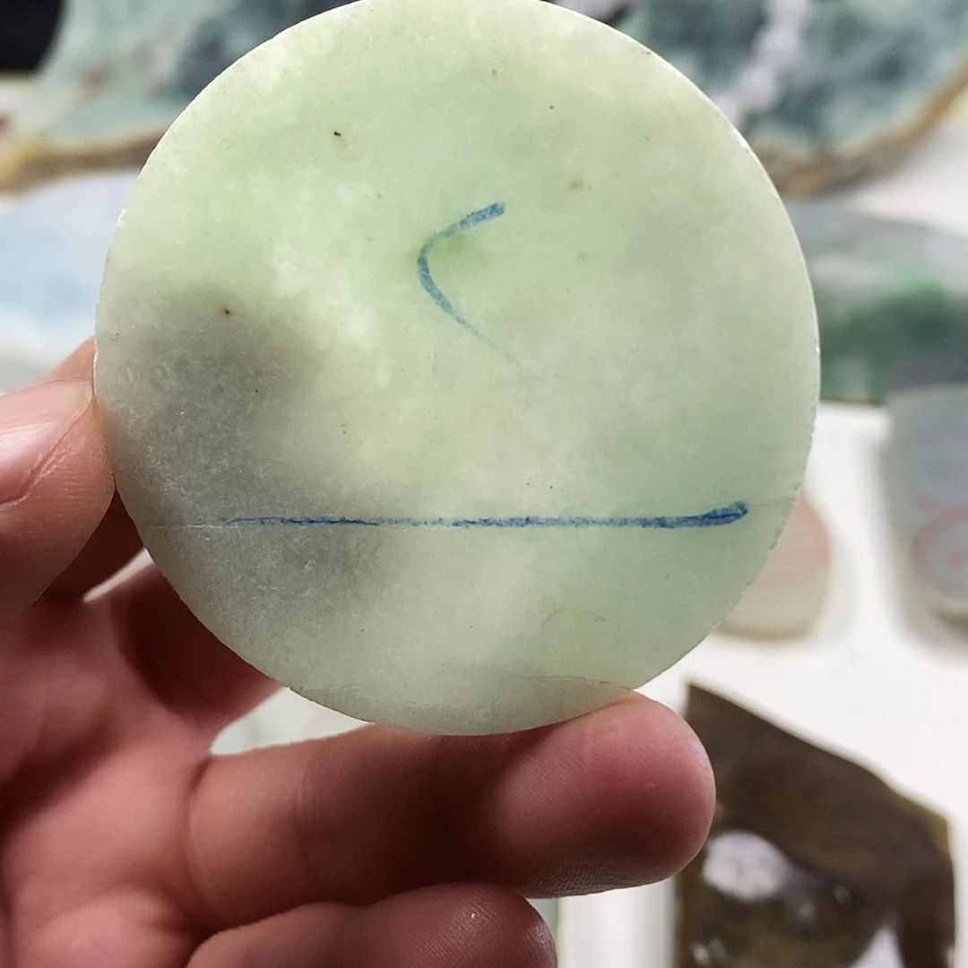 翡翠散珠天然缅甸翡翠a货53