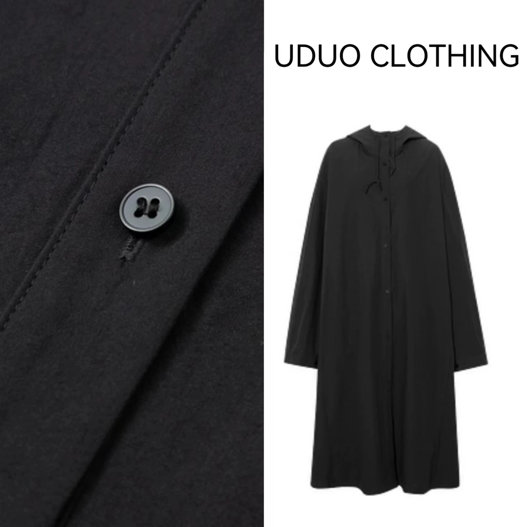 专柜同款【霍格沃兹】麦麦家25新款长风衣纯棉全身阔版风衣7100