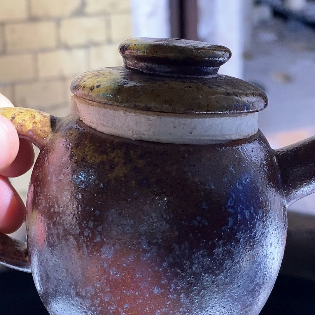 茶壶紫砂柴烧紫砂