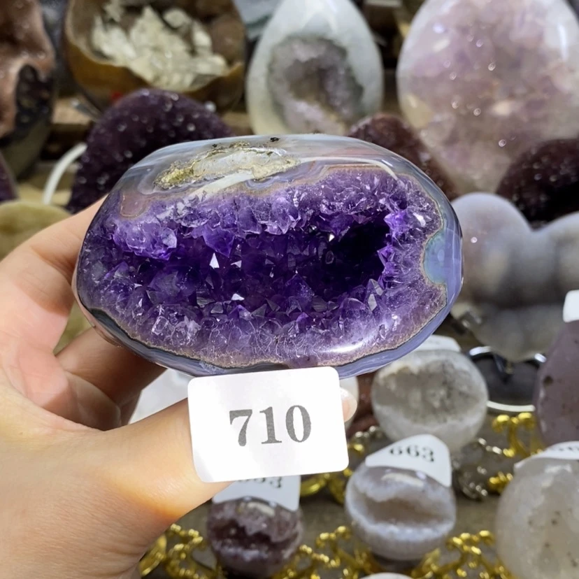 【闪购商品】未镶嵌大型摆件（非配饰）紫晶