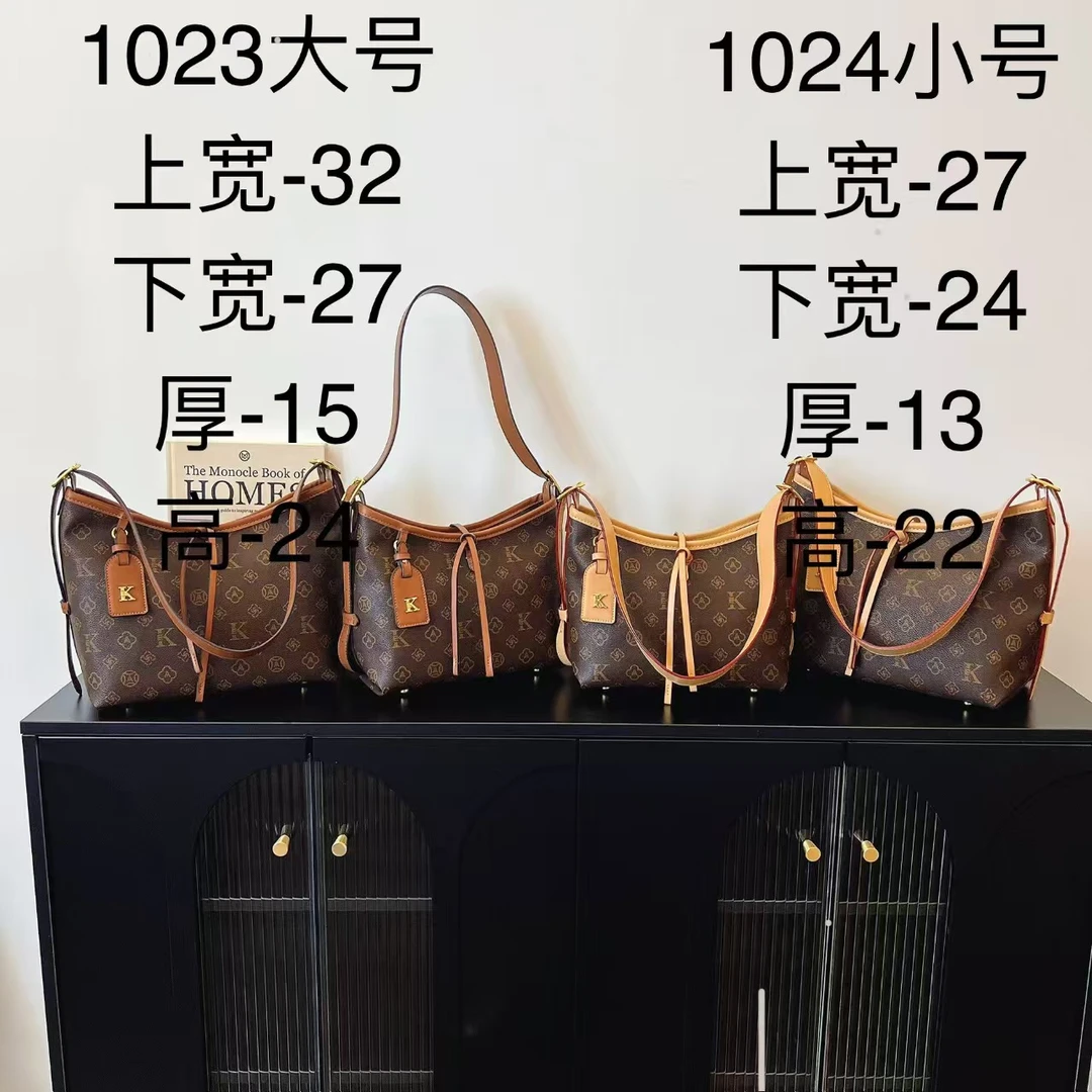 【1023-1024】时尚潮流新款休闲百搭单肩斜挎高品质印花机场包