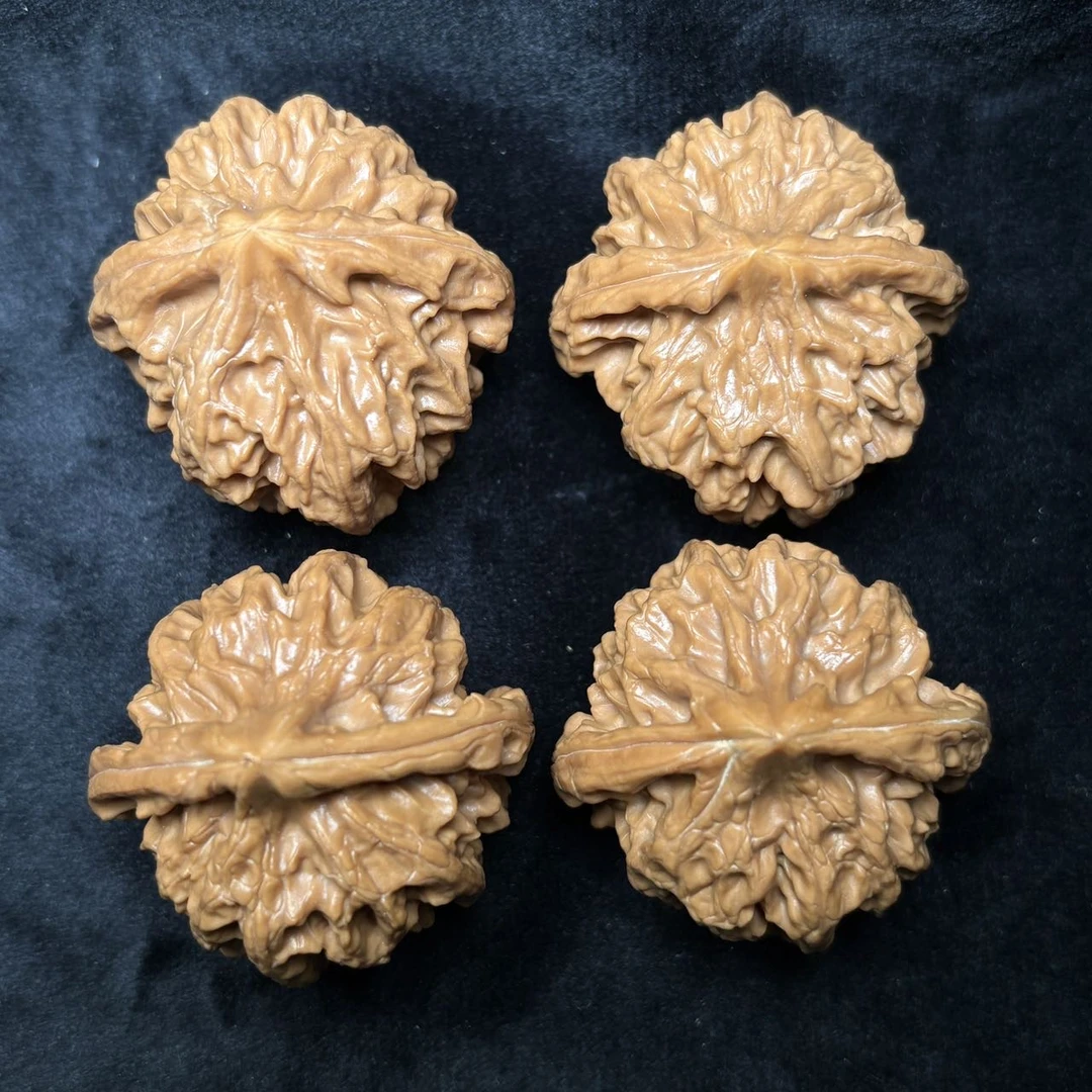 【文玩专场】YZ32832-核桃把件（曹大龙）-多样性发其一-40mm+