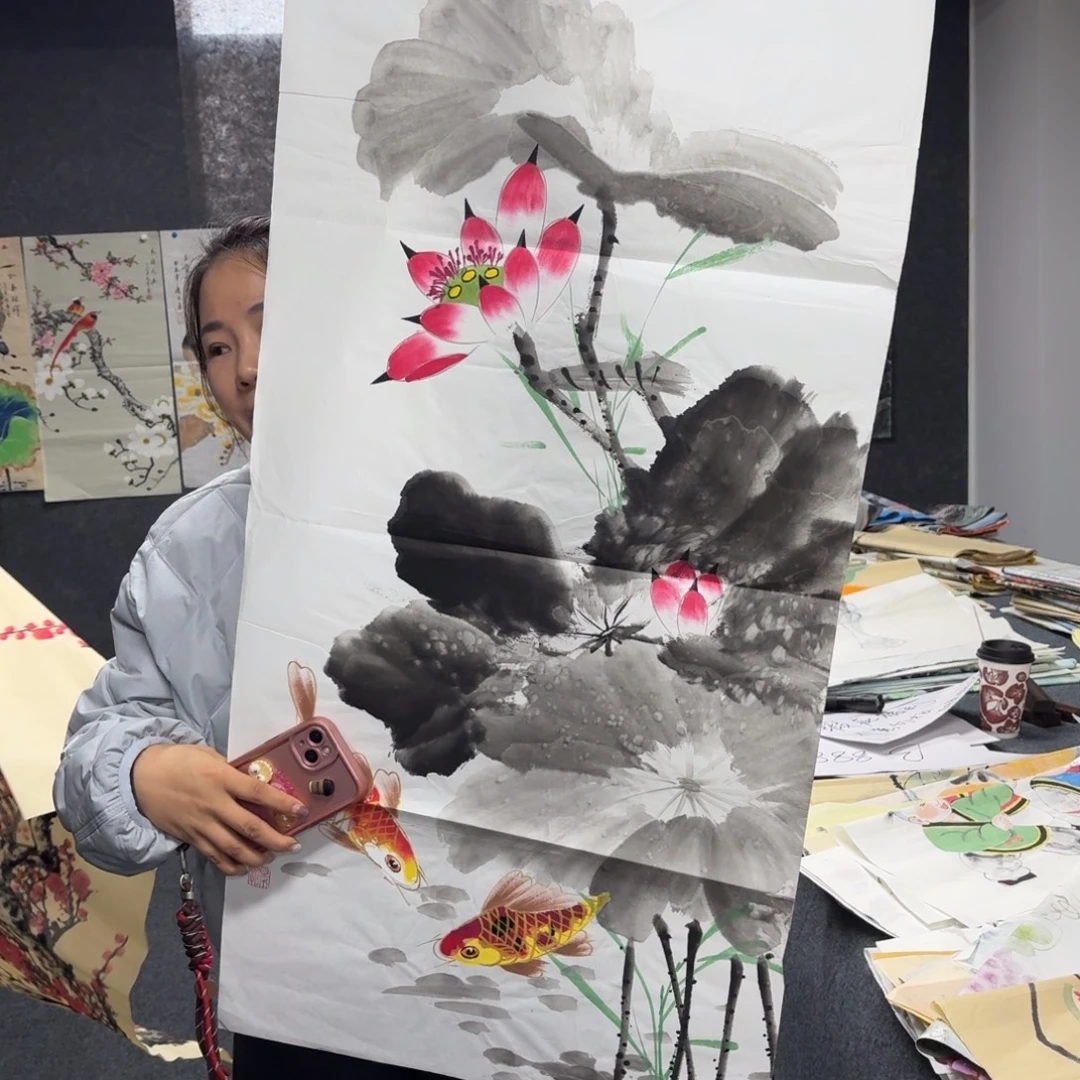 中佳美术馆 画心一张