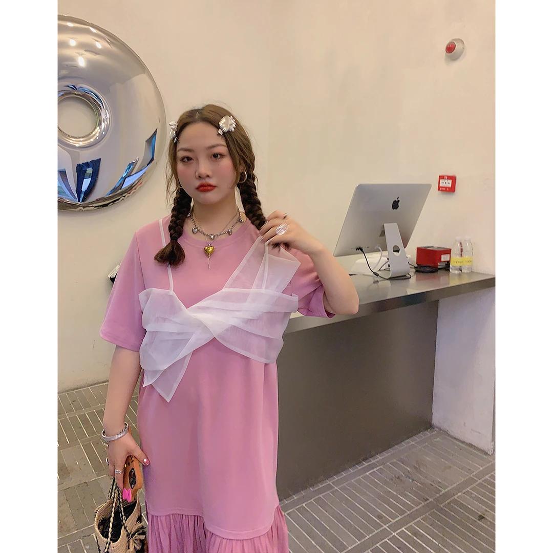 Dazi金大支蝴蝶结连衣裙夏夏季0103/1709