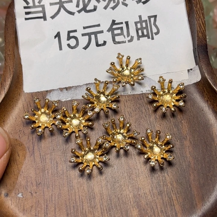 非金属合金带zuan花心kc色10个