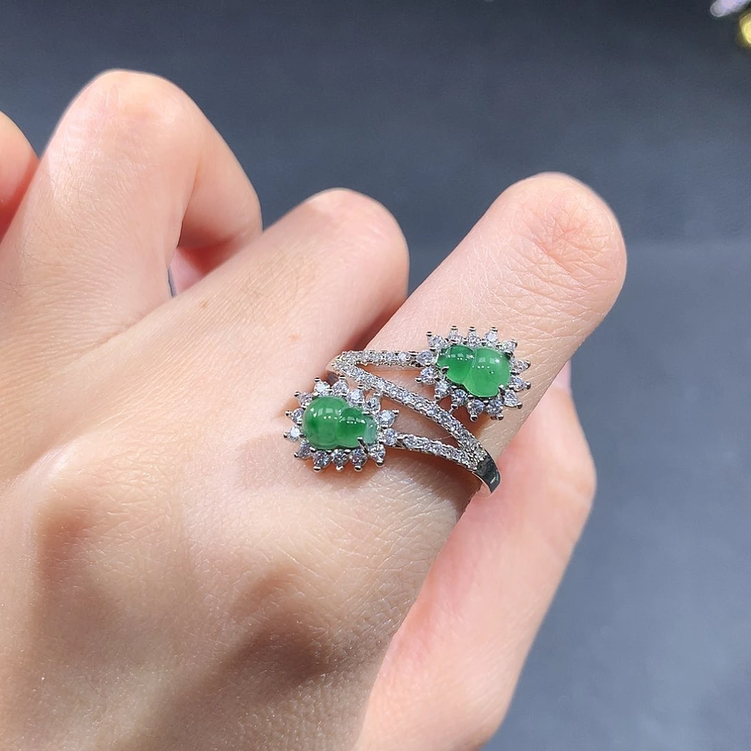 未镶嵌戒指翡翠翡翠