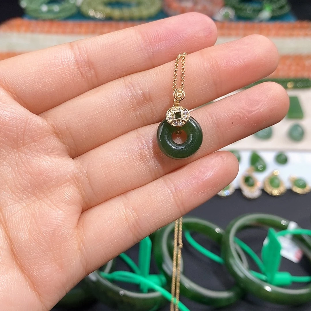 南红玛瑙银S925镀金镶嵌颈饰