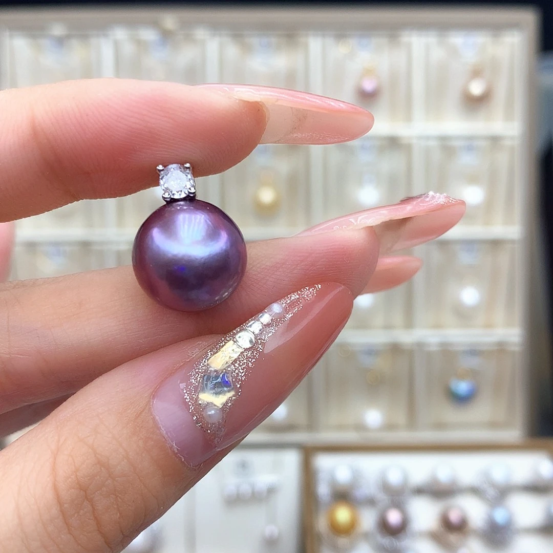 淡水珍珠合金颈饰