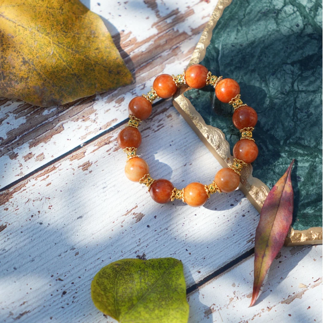 缅料红翡手串QIC质检发货多样性发一桃灼设计