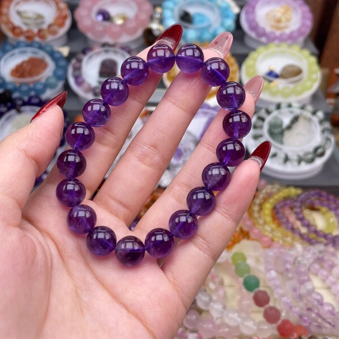 水晶手链未镶嵌小*阳紫水晶