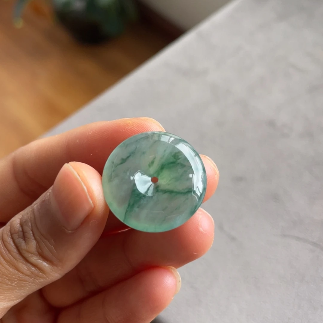 颈饰未镶嵌翡翠水草花