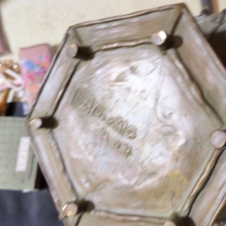 铜中古工艺品，摆件