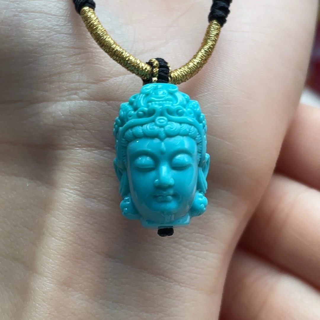 婉***^绿松石未镶嵌颈饰