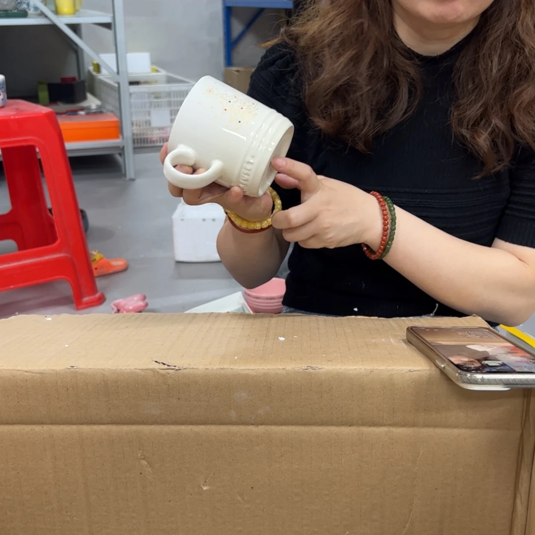 老姊妹家瓷器好漂亮圣诞bei