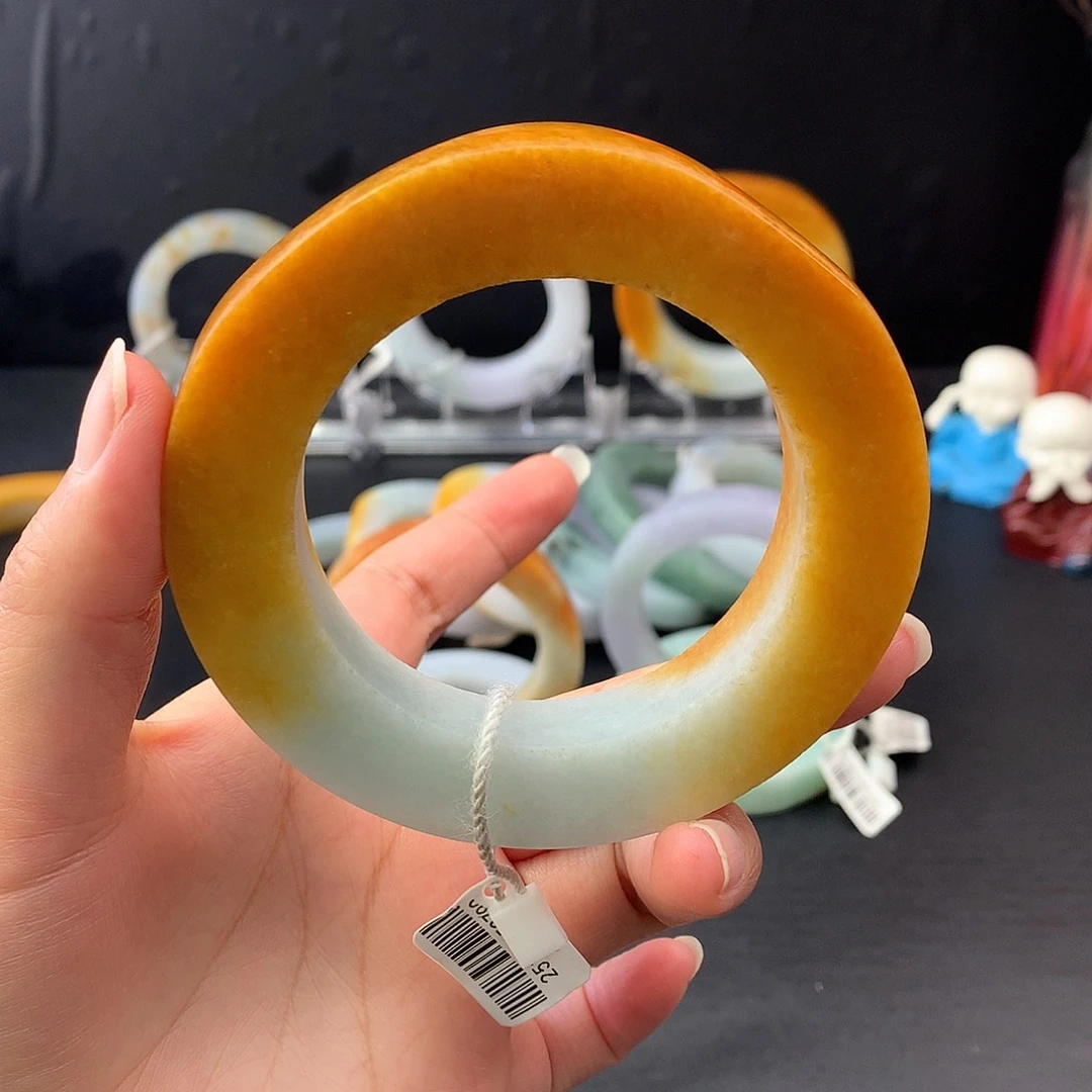 定制翡翠未镶嵌圆条