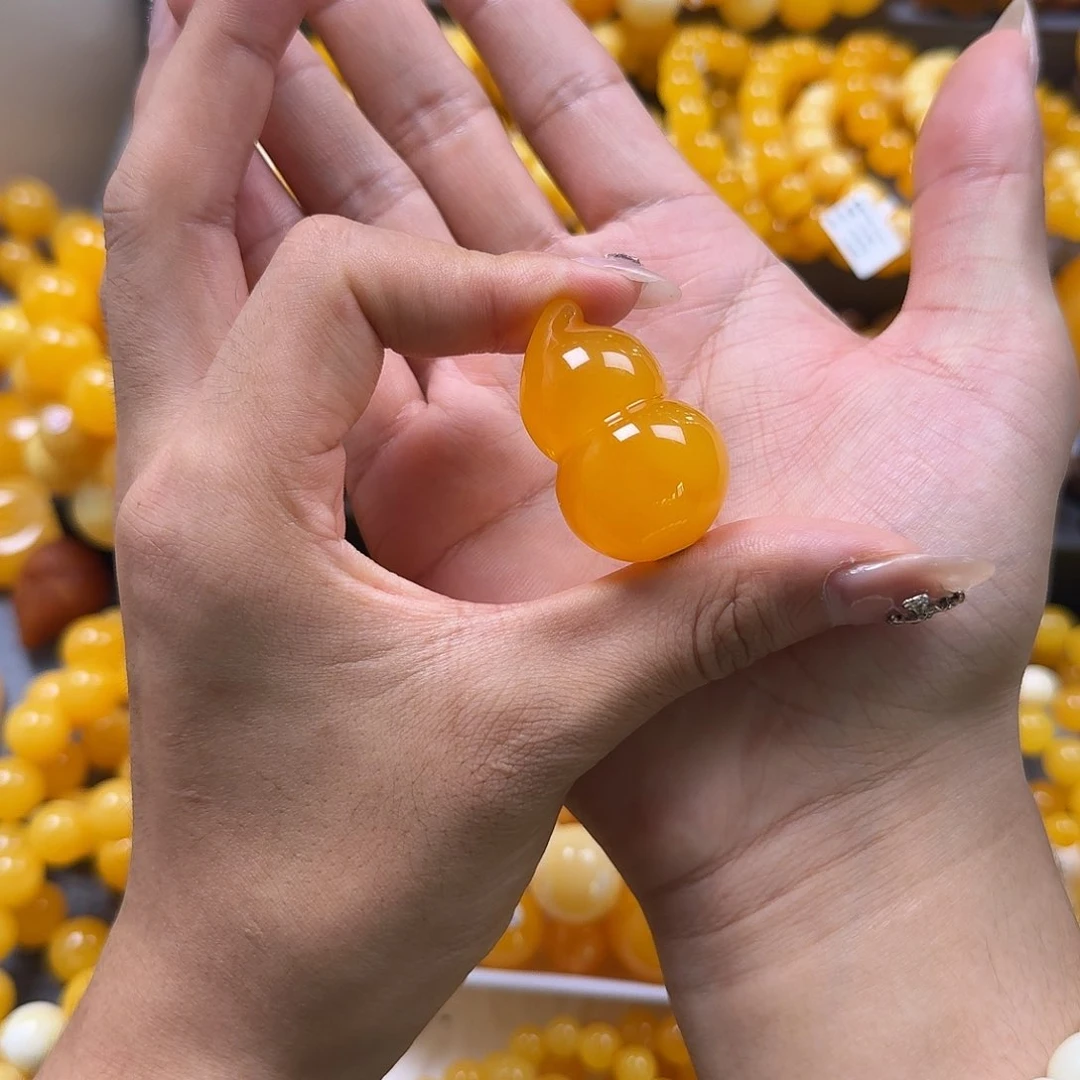 未镶嵌蜜蜡珠宝奇石葫芦