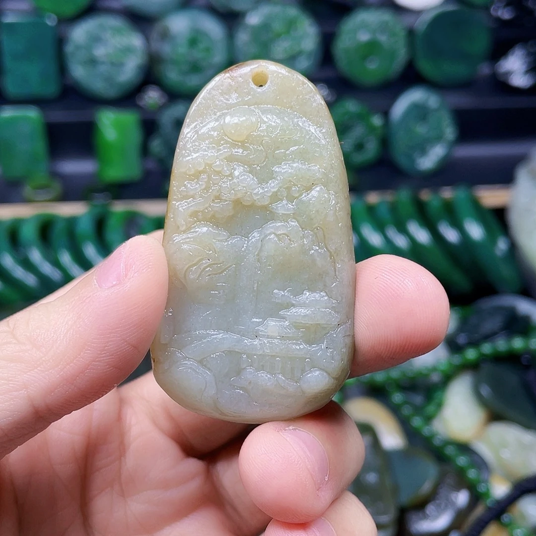 和田玉未镶嵌珠宝半成品