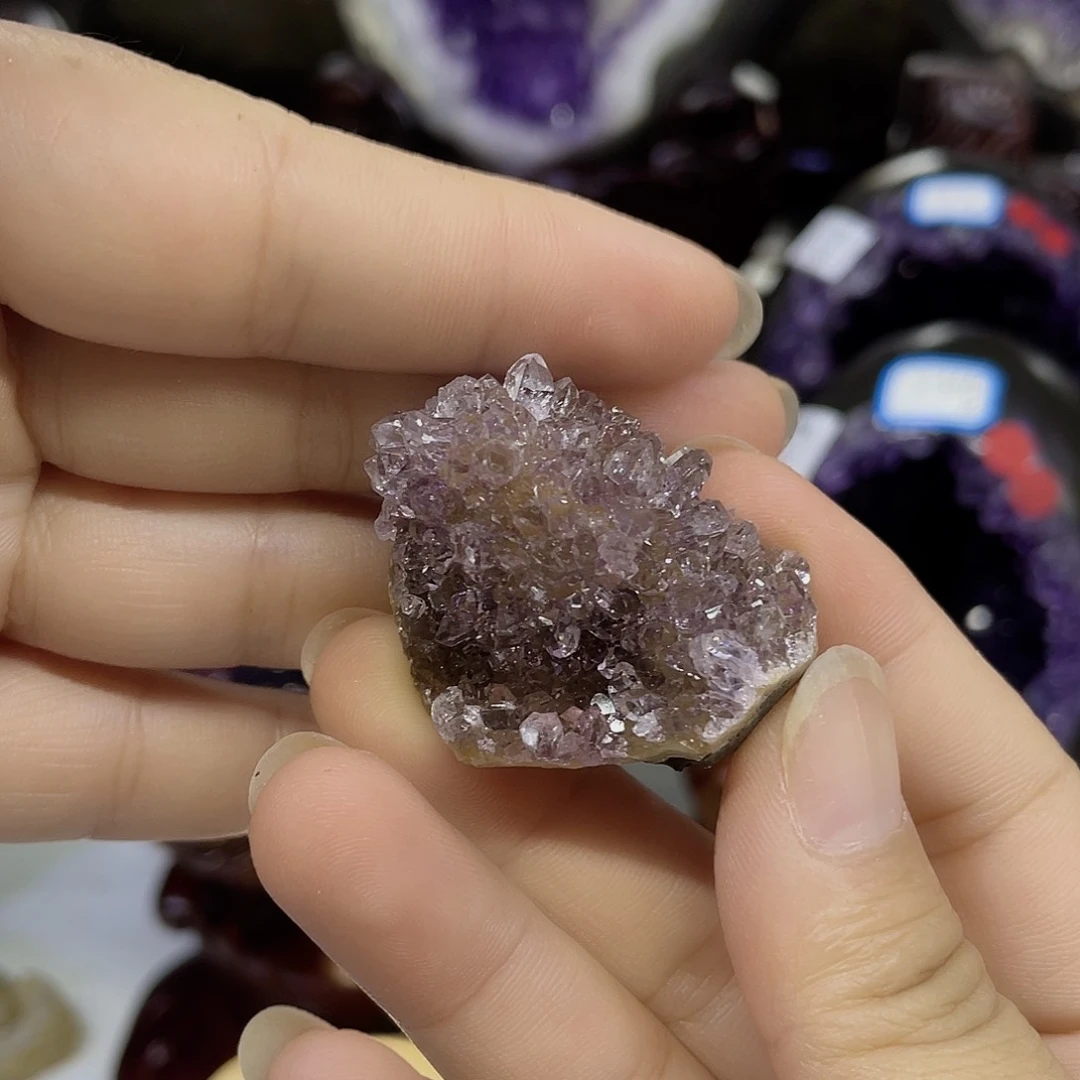 未镶嵌紫晶大型摆件（非配饰）莹