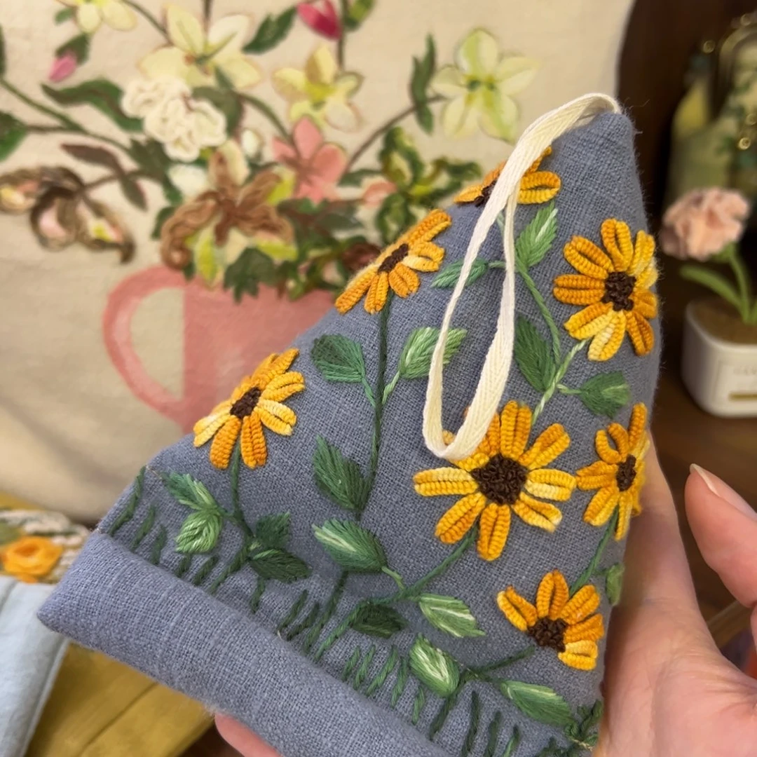 毛绒钩织刺绣手工包包玩偶居家用品