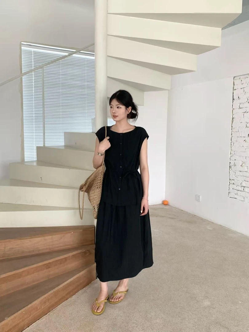 恩熙·韩版新款气质两件套套装3330