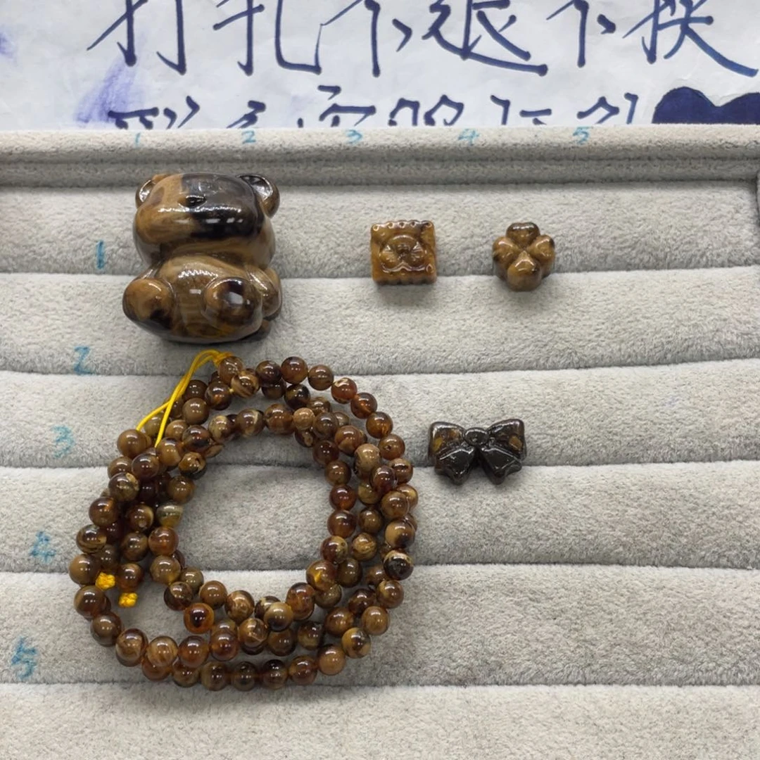 未镶嵌琥珀裸石九**➿天然琥珀