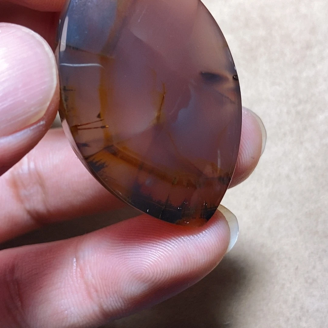 玛瑙/玉髓颈饰未镶嵌老**匠