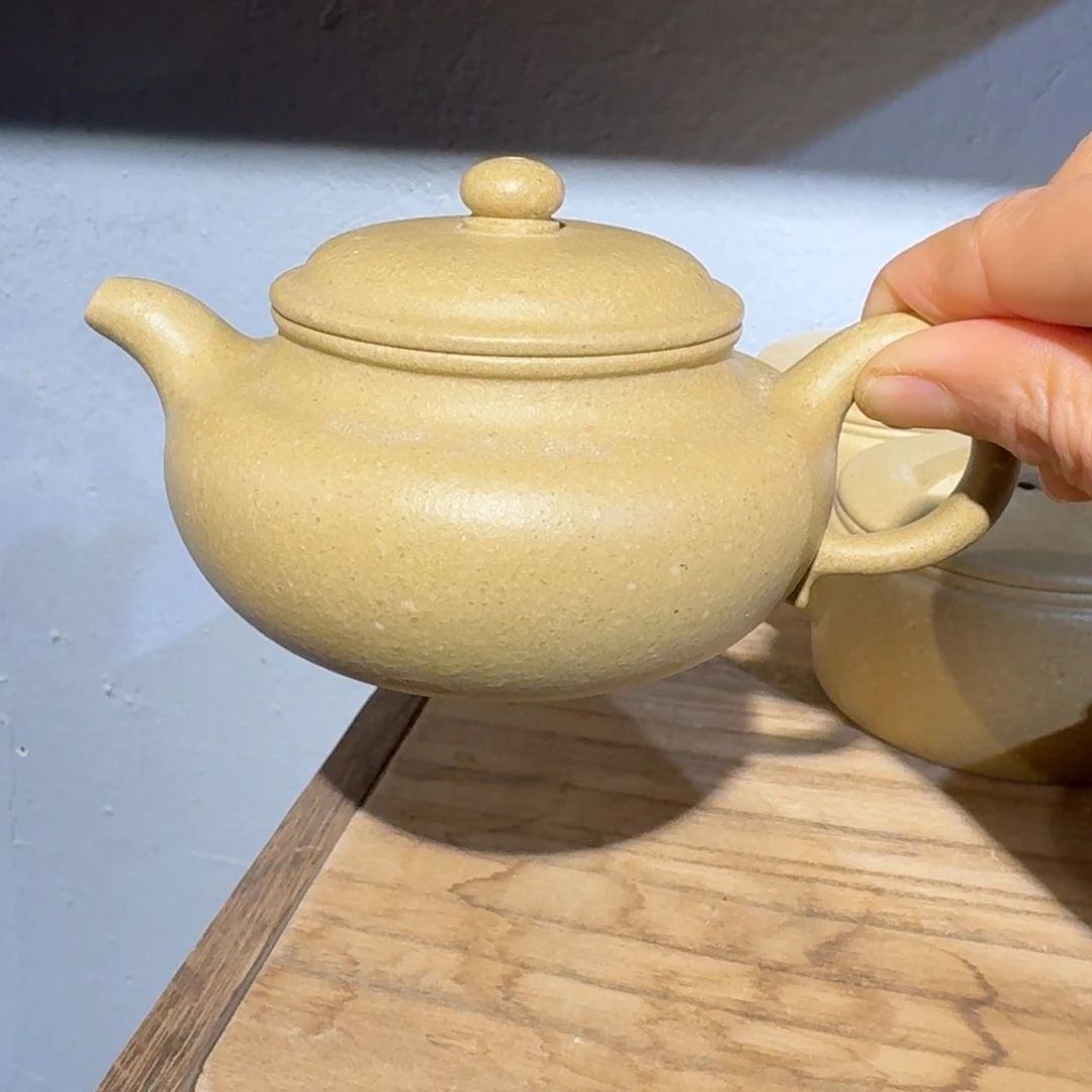 本山绿泥茶壶梨皮200毫升左右