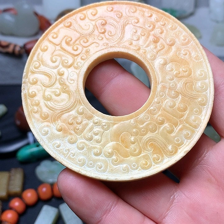 和田玉挂件未镶嵌徐*福