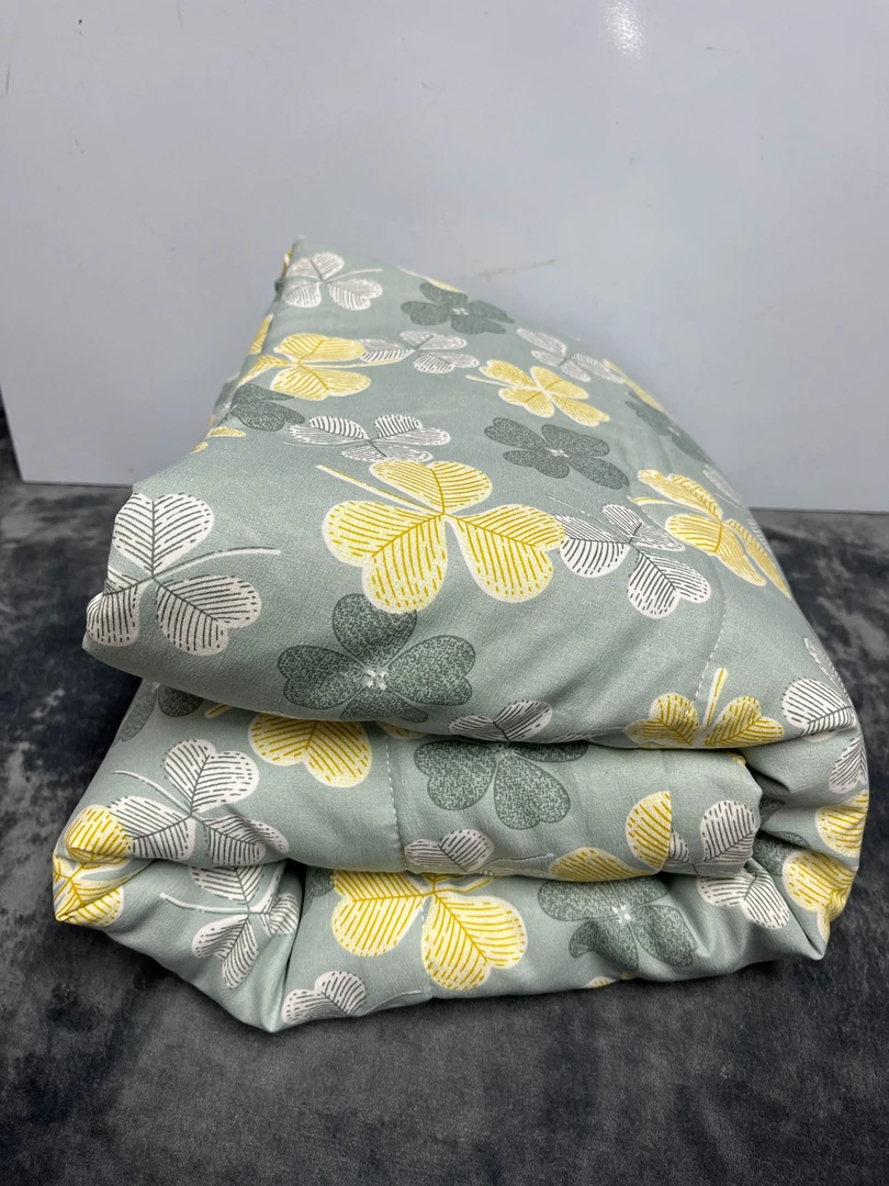 四叶草水洗棉麻1.5夏被单人150*200cm夏凉被空调被