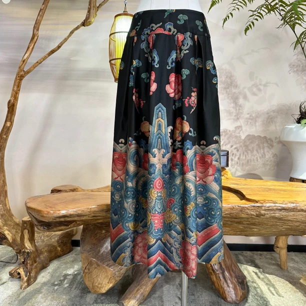 半裙 MX661259 时尚气质连衣裙香云纱