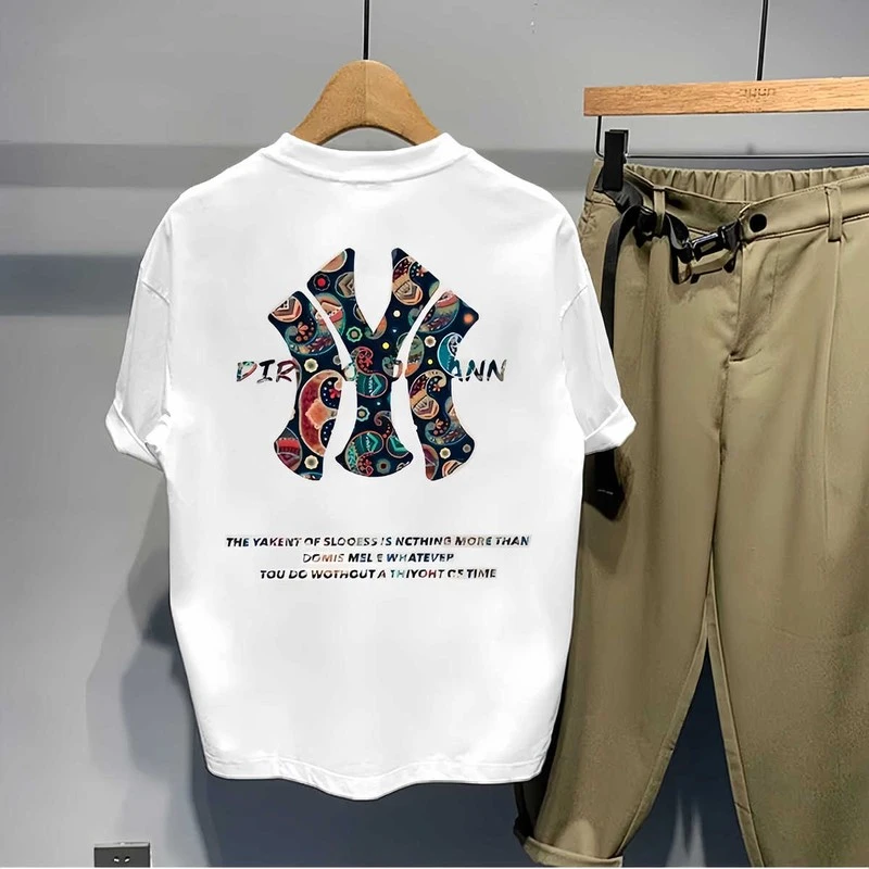 Npkp Couture官方正品/260克重磅精梳棉短袖t恤男夏季潮牌背后印