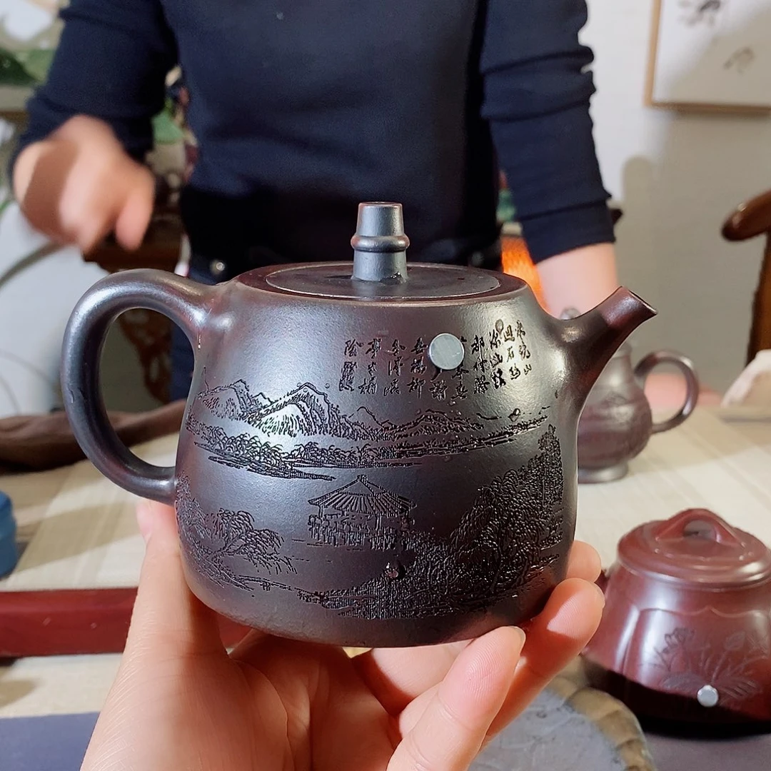 紫砂茶壶宜兴紫砂壶疯狂地