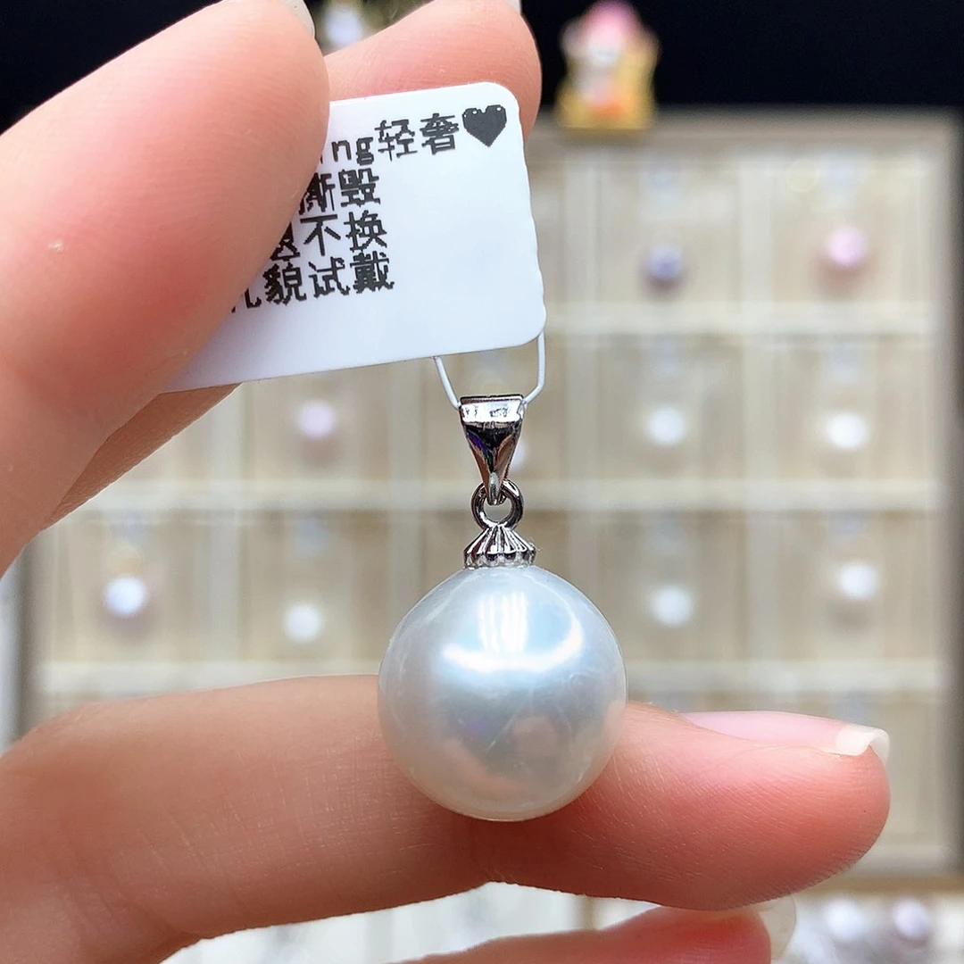 淡水珍珠合金吊坠(不含链)