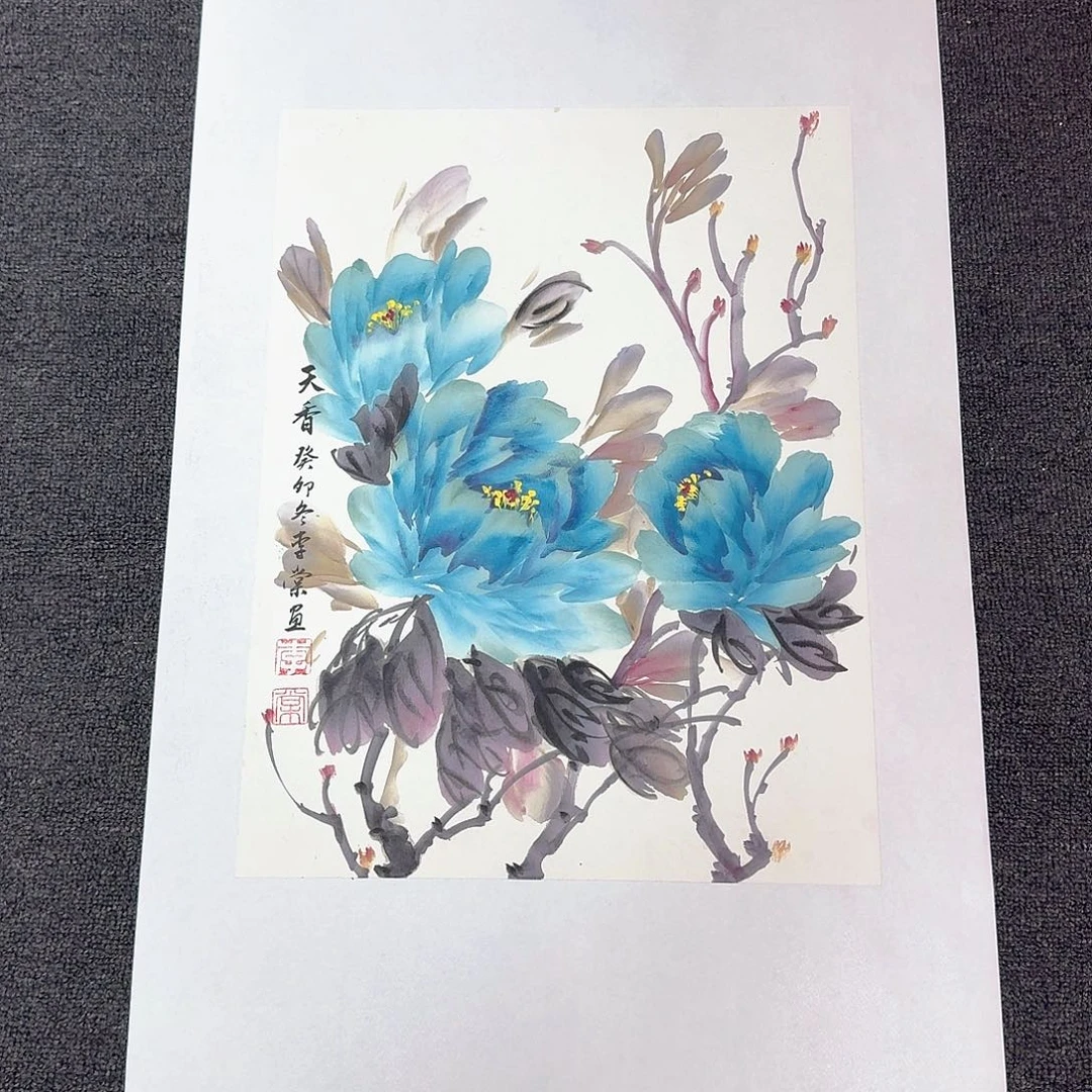 国画国画作品纯手绘