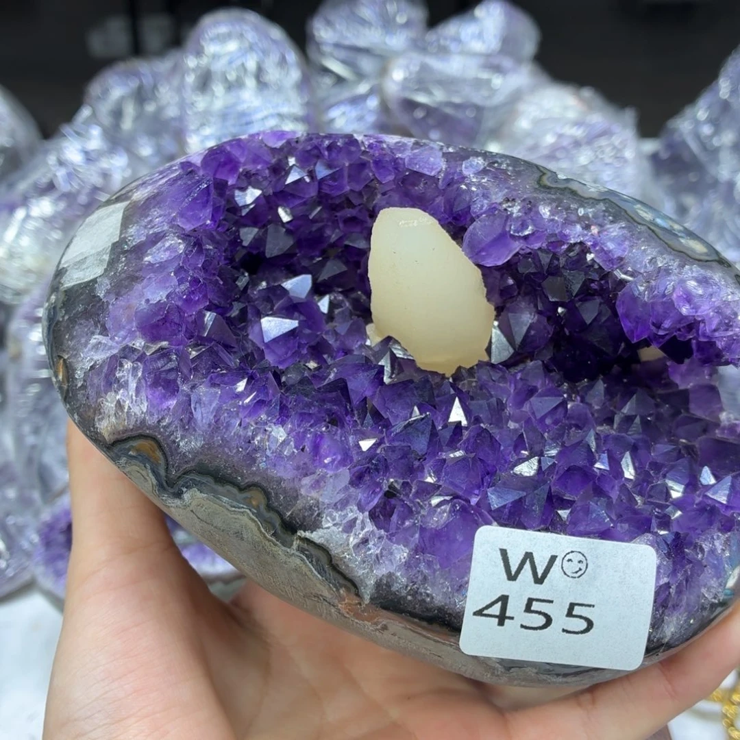 未镶嵌紫晶摆件紫水晶