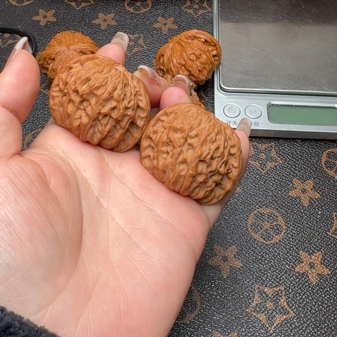 把件文玩核桃42磨盘G513