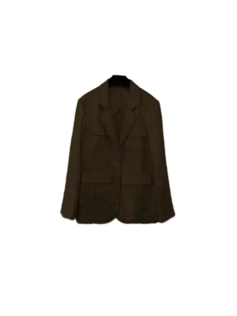 【卡布奇诺】2025新款休闲宽松修身外套时尚气质高奢质感时髦外套