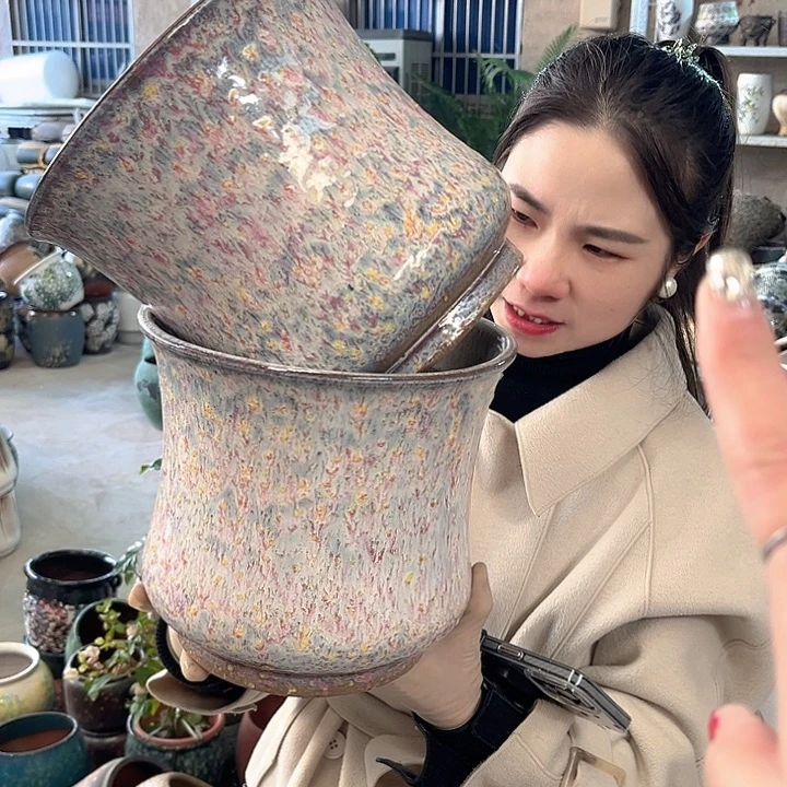 正品口22高21花盆……