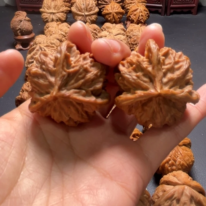 钱*多盘山三棱39尺寸核桃