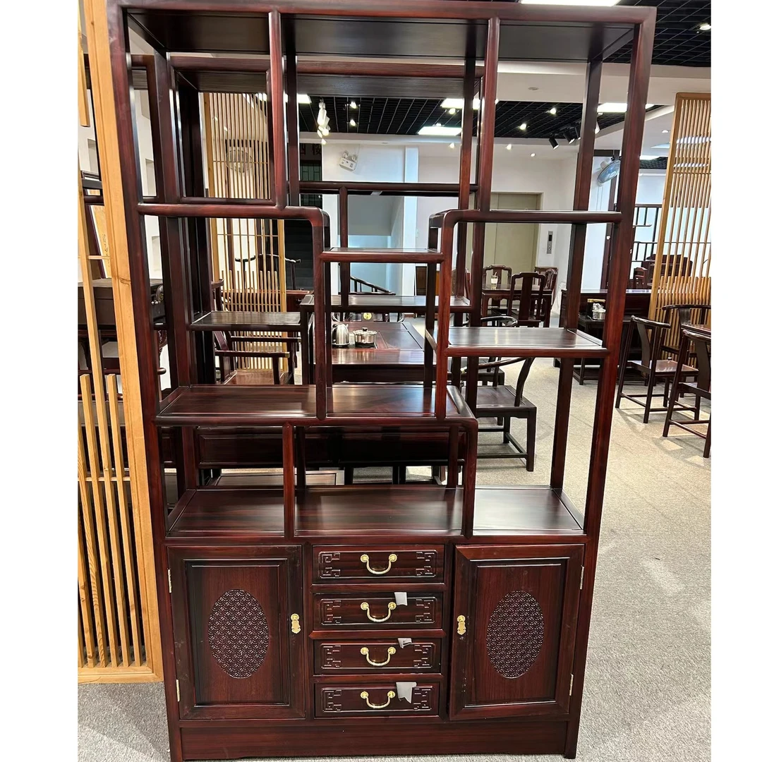 南美博古架置物架茶叶架隔断