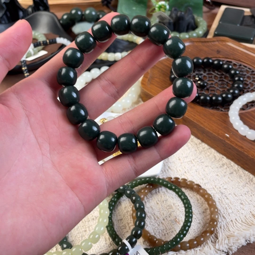 未镶嵌手串和田玉