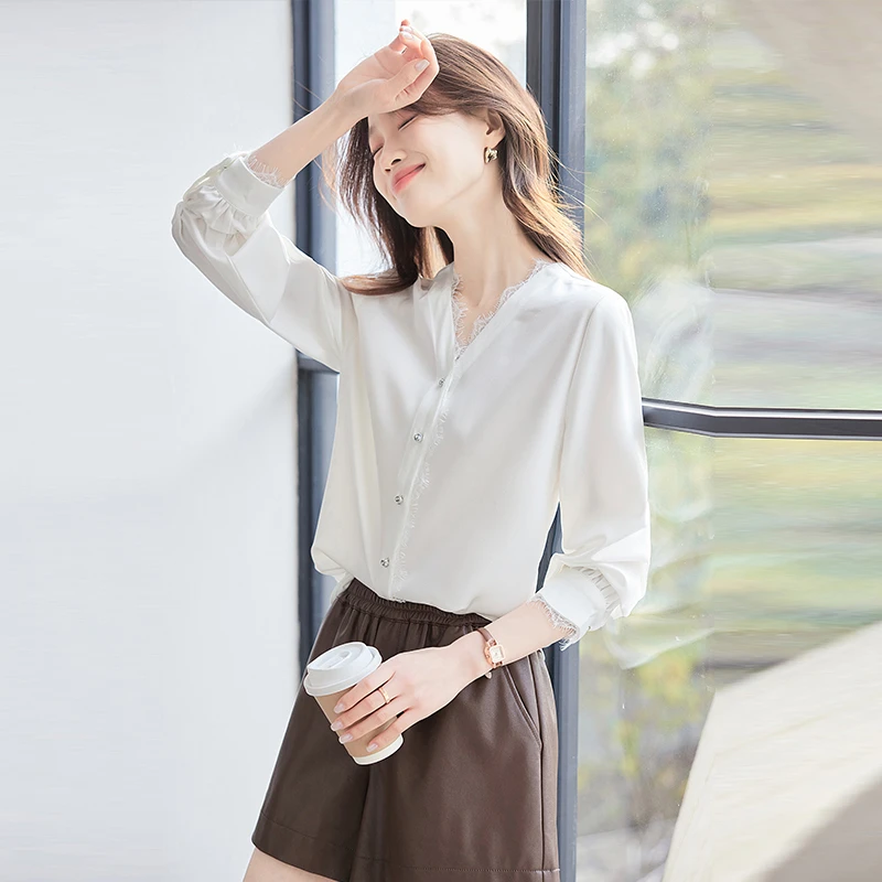 Q9973新款长袖衬衫