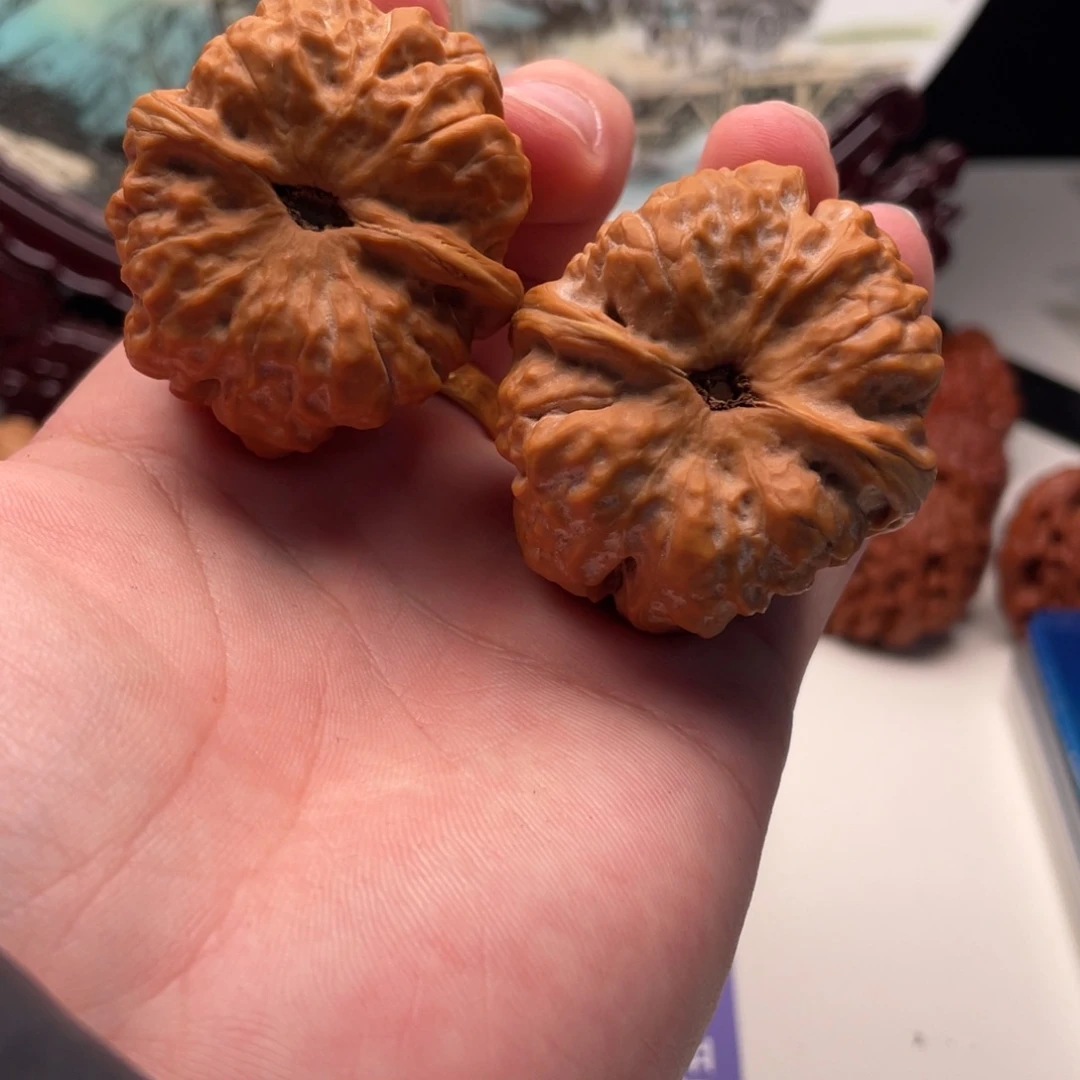 阿***️核桃蛤蟆头文玩C12