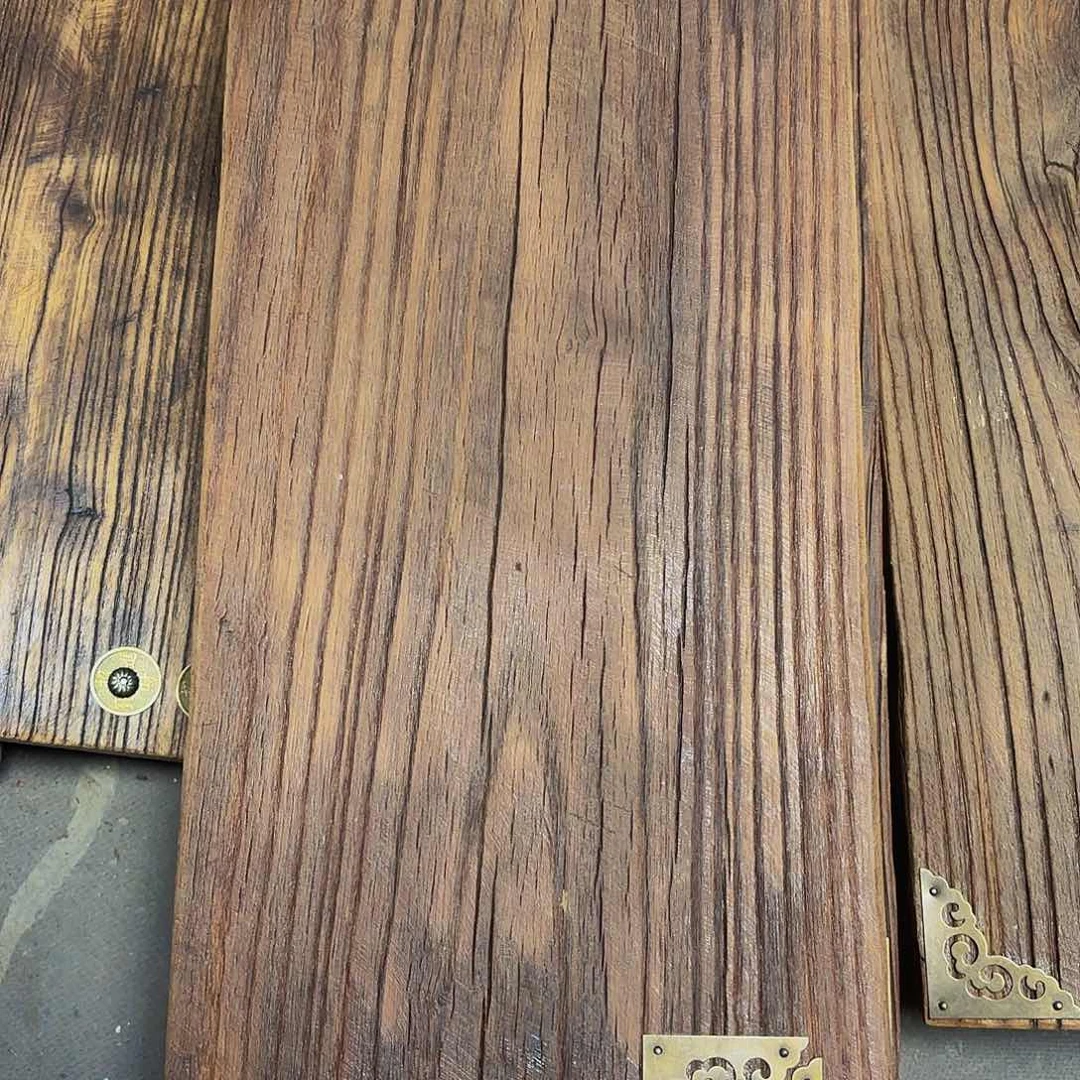 蓝****猫侘寂风风化老榆木干泡台