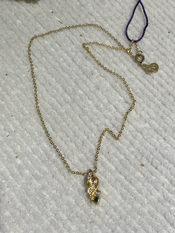 95新 DIOR/迪奥 镶钻项链19481 经典百搭