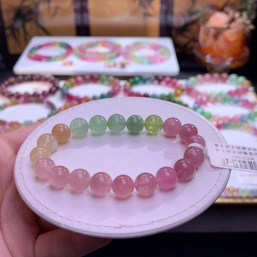未镶嵌手链碧玺碧玺